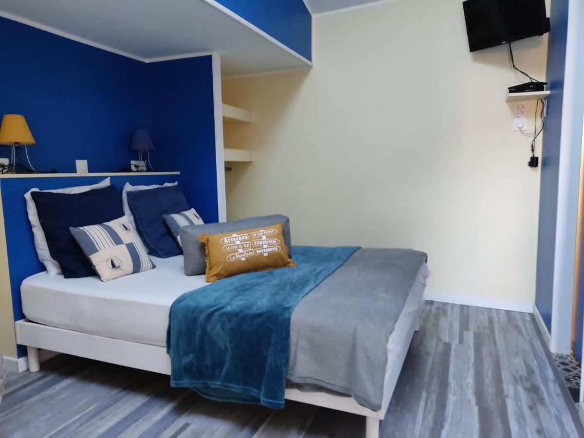 Cottage La Dune Avec Piscine Les Cigales Du Bassin A غوجان-ميستراس المظهر الخارجي الصورة